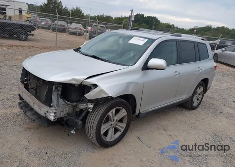 2012 Toyota Highlander Limited V6 z USA, uszkodzony, nr VIN 5TDYK3EH6CS088180